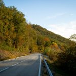 Carretera al Coll de Santigosa en direcció a Sant Joan de les Abadesses